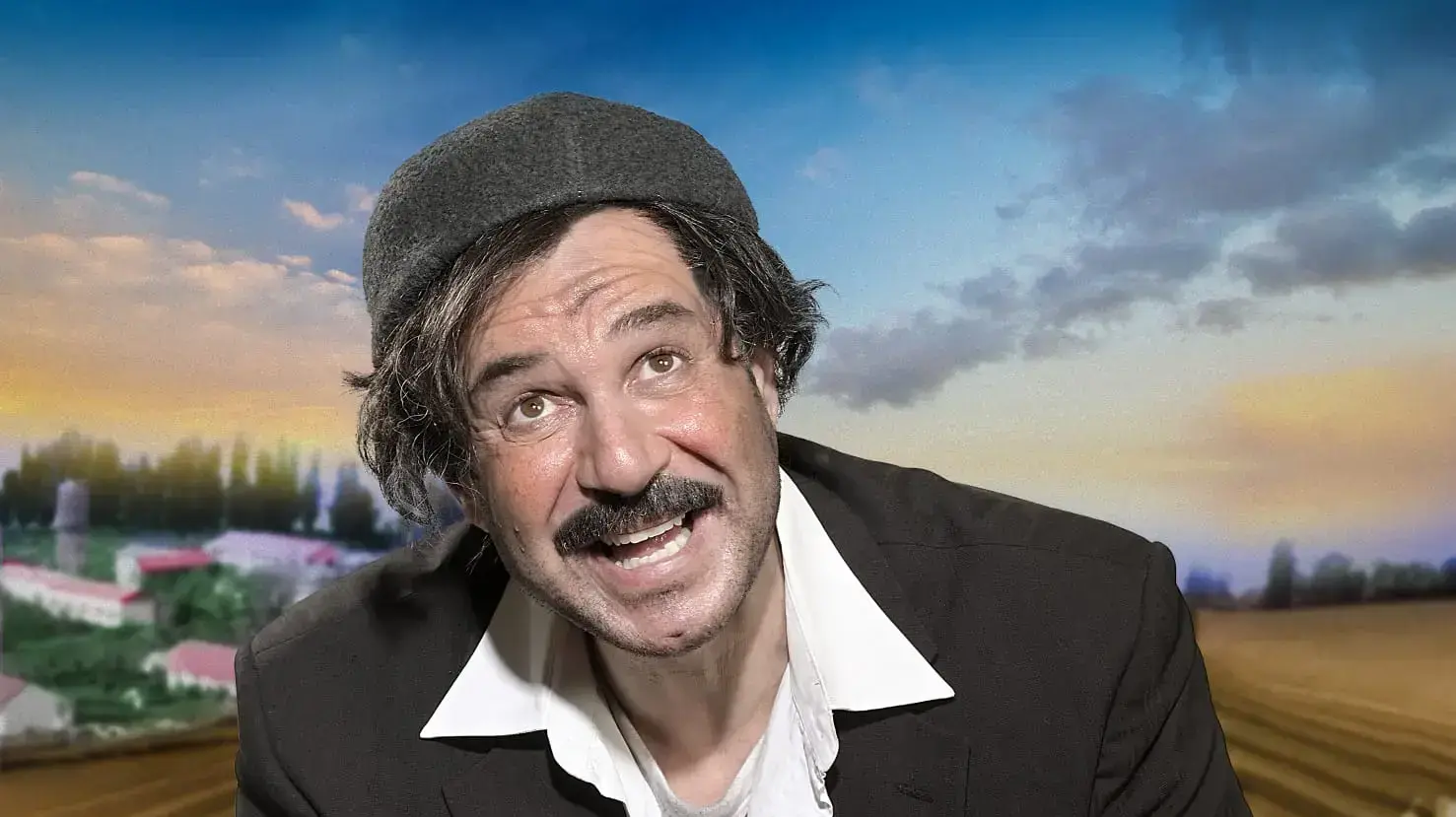 איציק כהן בדמות סאלח שבתי במחזמר באותו שם בהפקת התיאטרון הארצי, 2021