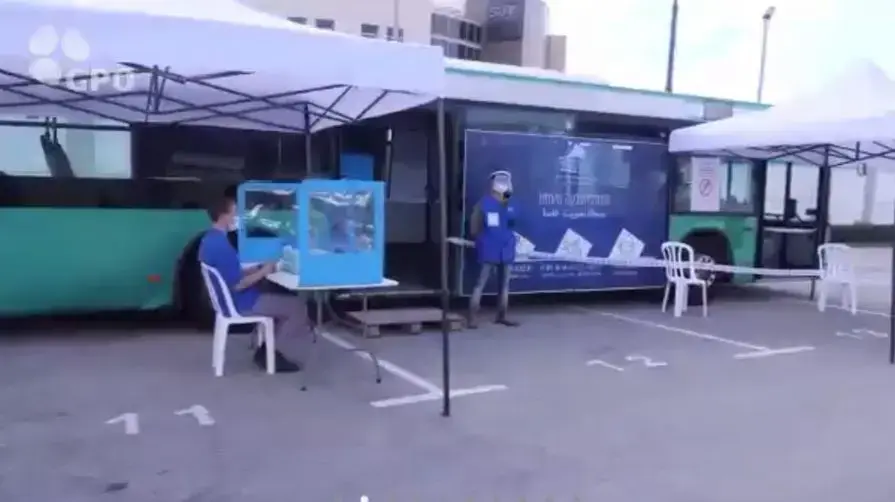 קלפיות לדוגמא לקראת הבחירות לכנסת ה-24