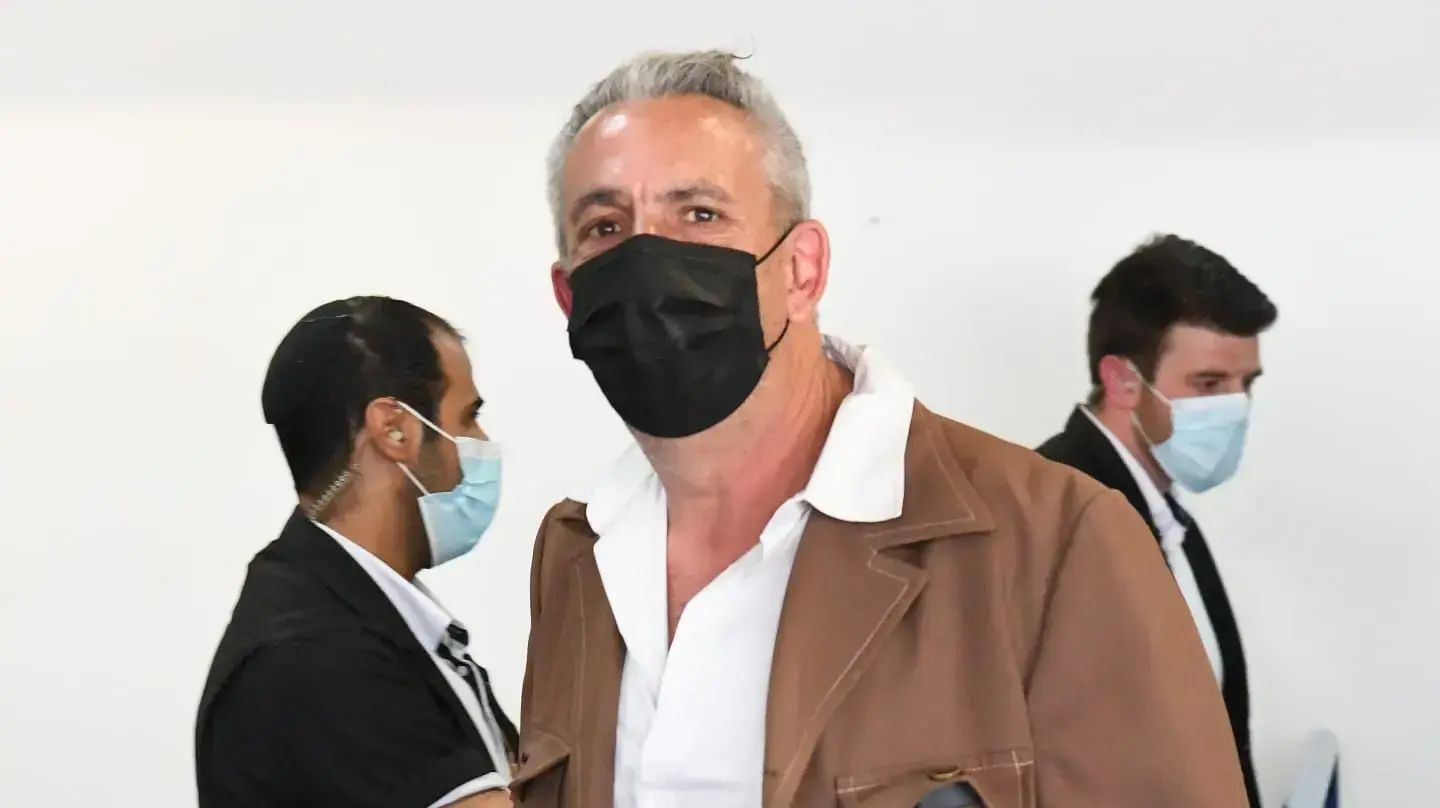 אבי אלקלעי בדיון תביעת לשון הרע נגד יאיר נתניהו. השלום, ת"א, 10 במרץ 2021