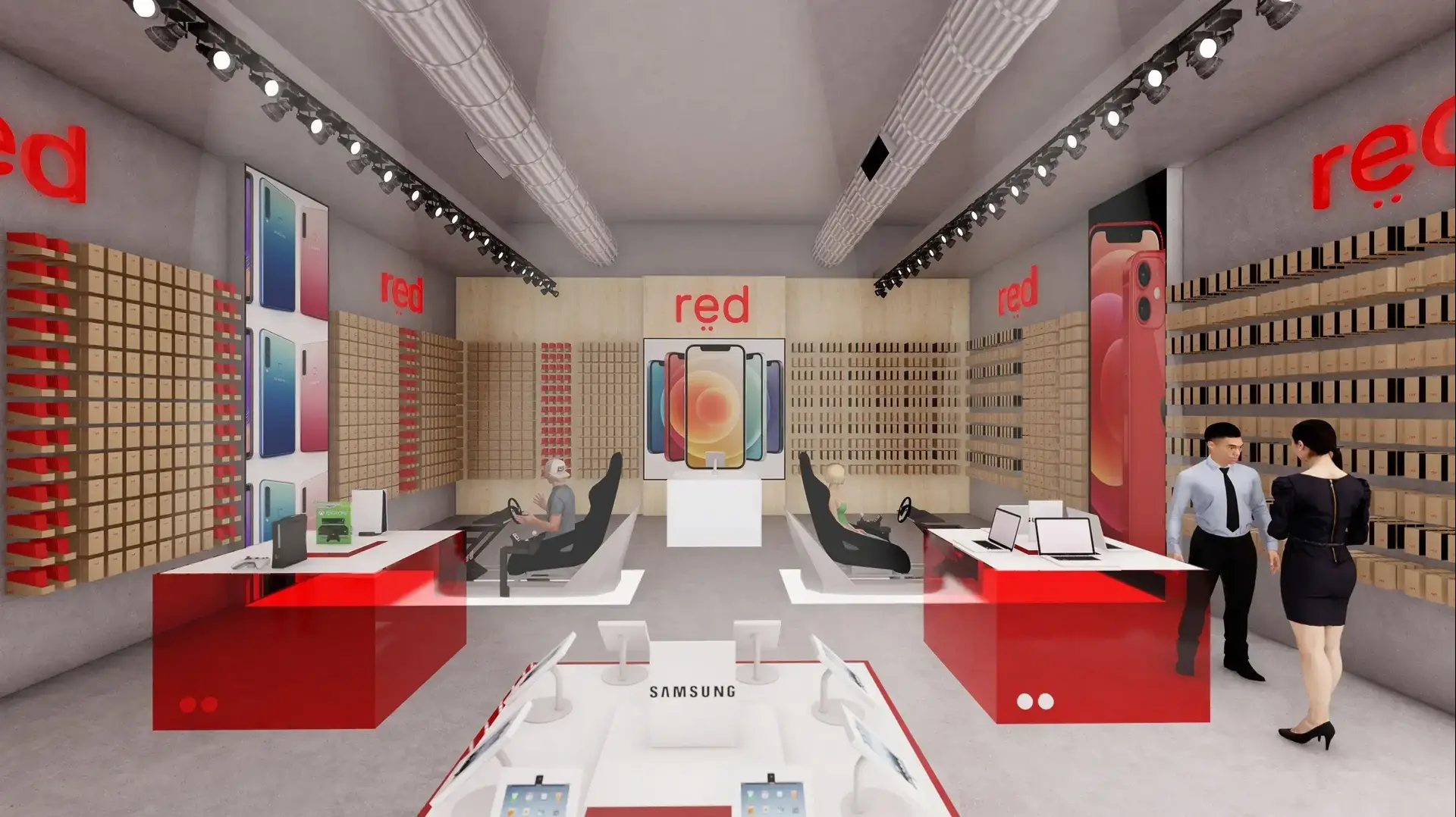 red רשת לאביזרי סלולר