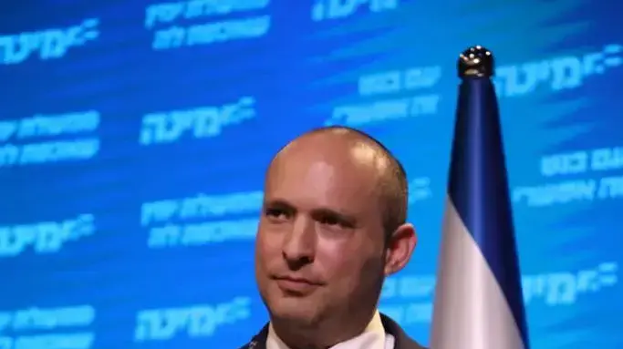 יו"ר ימינה, נפלתי בנט במהצלך הצהרתו לאחר תוצאות המדגם 24 במרץ 2021