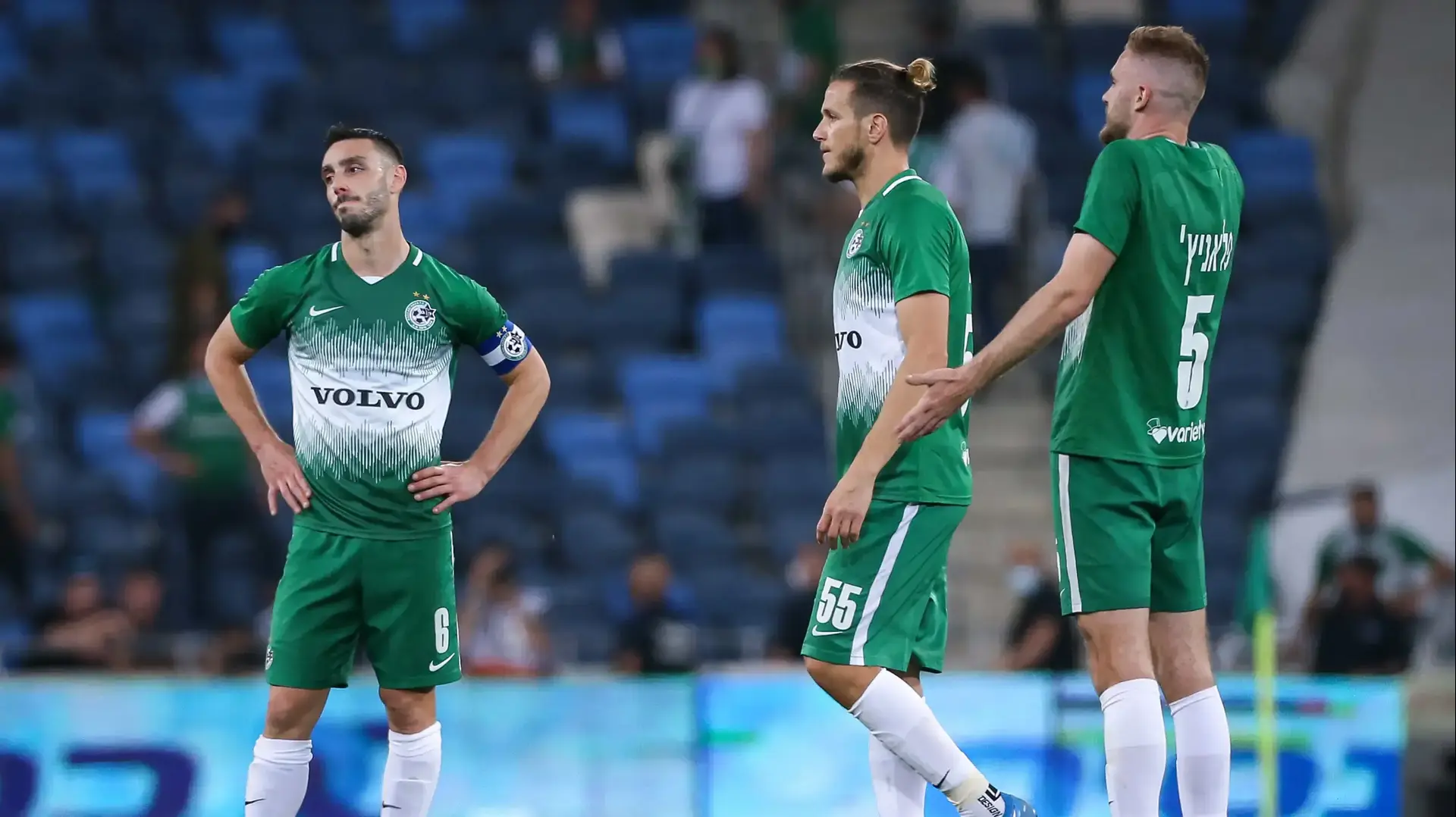 בוגדן פלאניץ', רמי גרשון, נטע לביא שחקני מכבי חיפה מאוכזבים