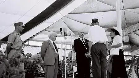 דוד בן גוריון, חיים ויצמן 1949