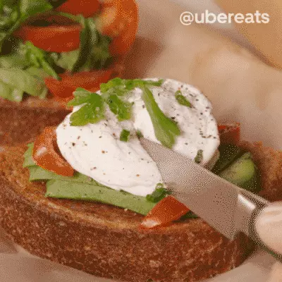 ביצה עלומה על טוסט