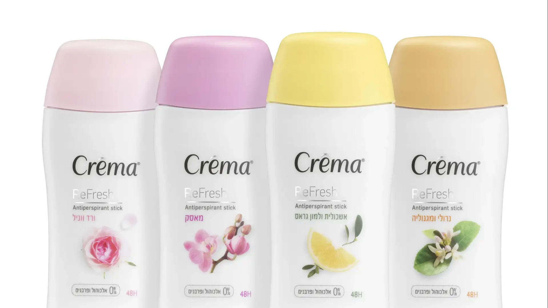 דאודורנט סטיק Re fresh, מבית Crema. מחיר 12.80 שקלים