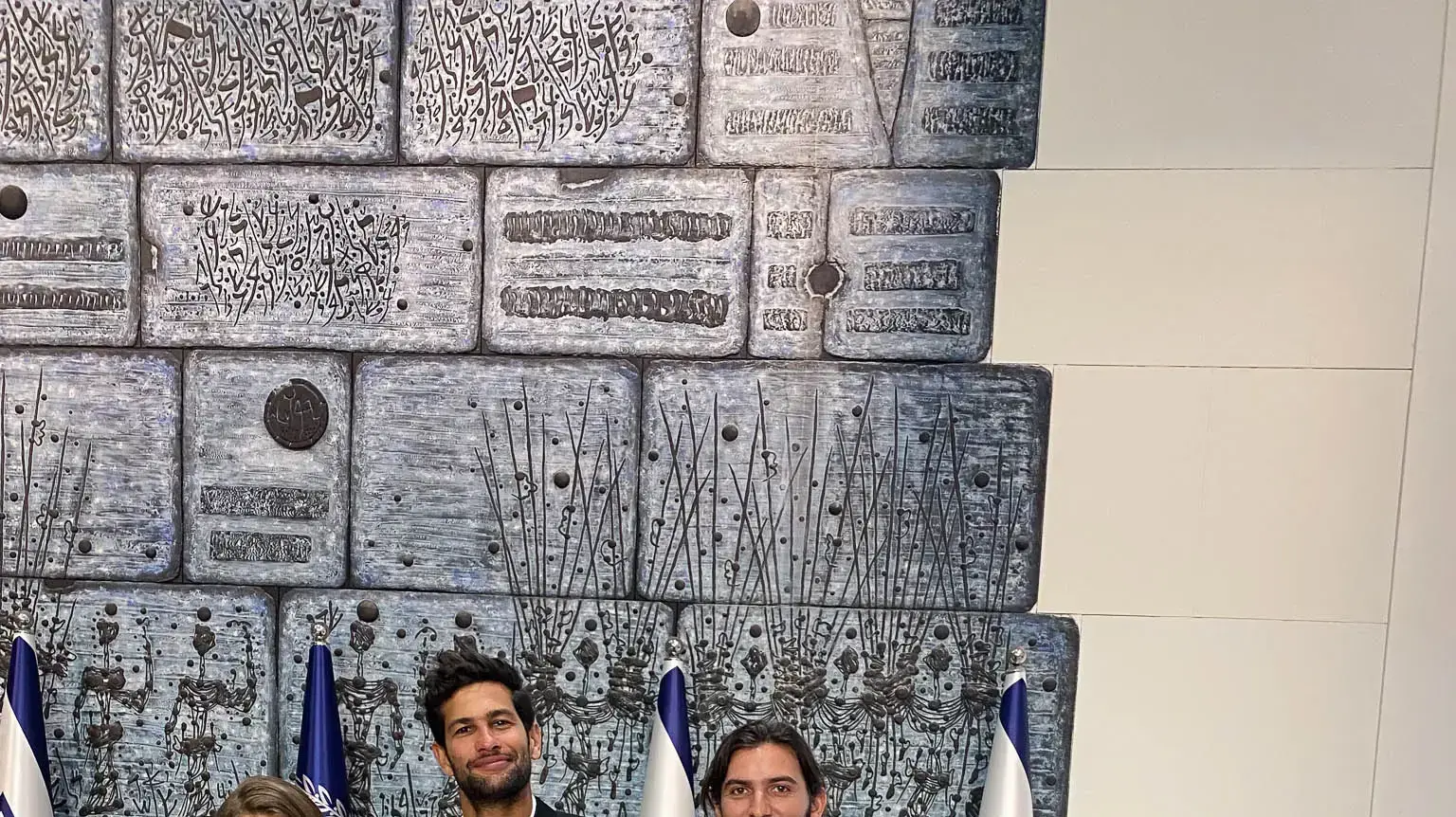 מימין: עידו פרי, ענבל כרמל, דני שלומי, מיקה   יעקב, נדב דסב