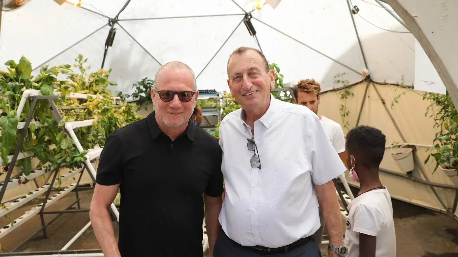 רון חולדאי ורוני דואק בהשקת המרכז הרגשי בית ספר ירדן