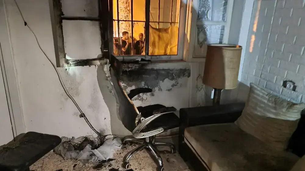 זריקת בקבוק תבערה לבית ביפו, 15 במאי 202