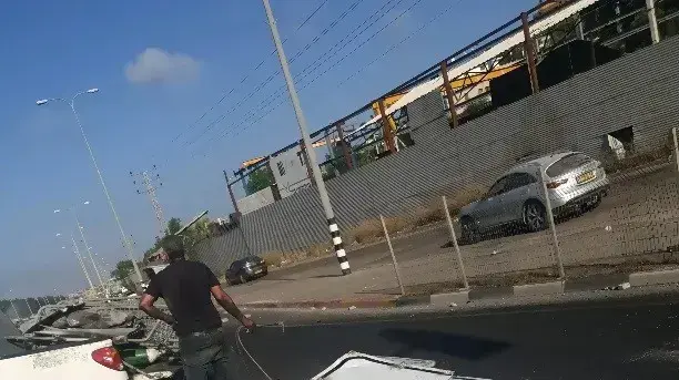 שלטים הרוסים מהמהומות