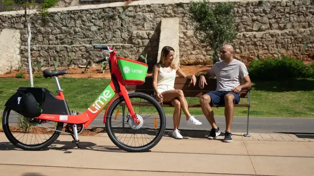 ליים, אופניים חשמליות כתחבורה שיתופית