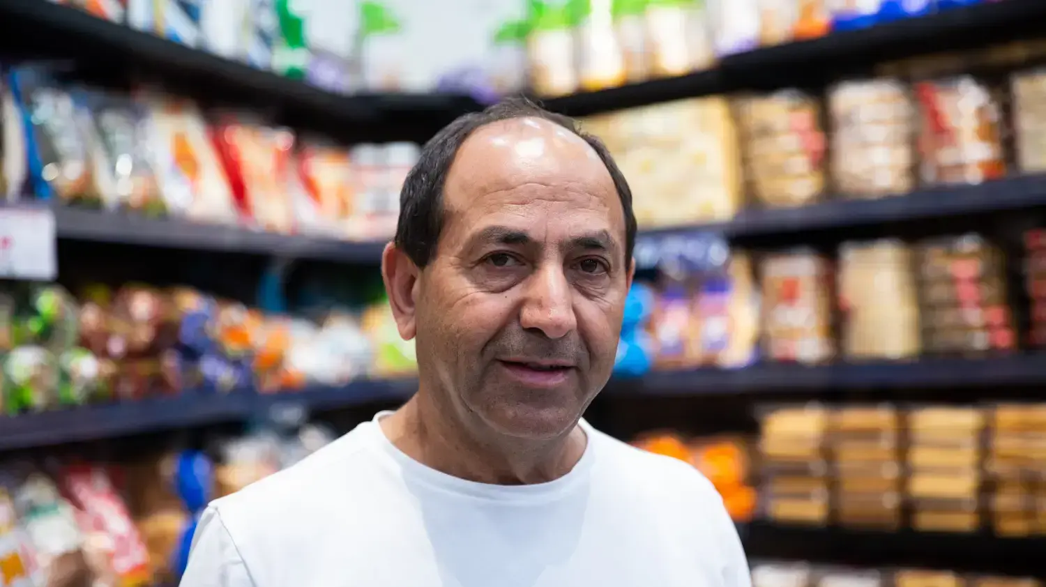 רמי לוי בפתיחת סניף חדש בתל אביב, 1 ביוני 2021