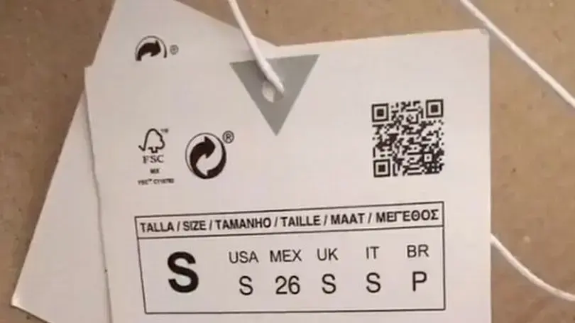 הסוד מאחורי הסימנים על התגיות של זארה