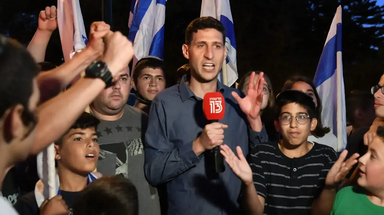 הפגנות ימין מול בית אורבך בפ"ת 3 ביוני 2021