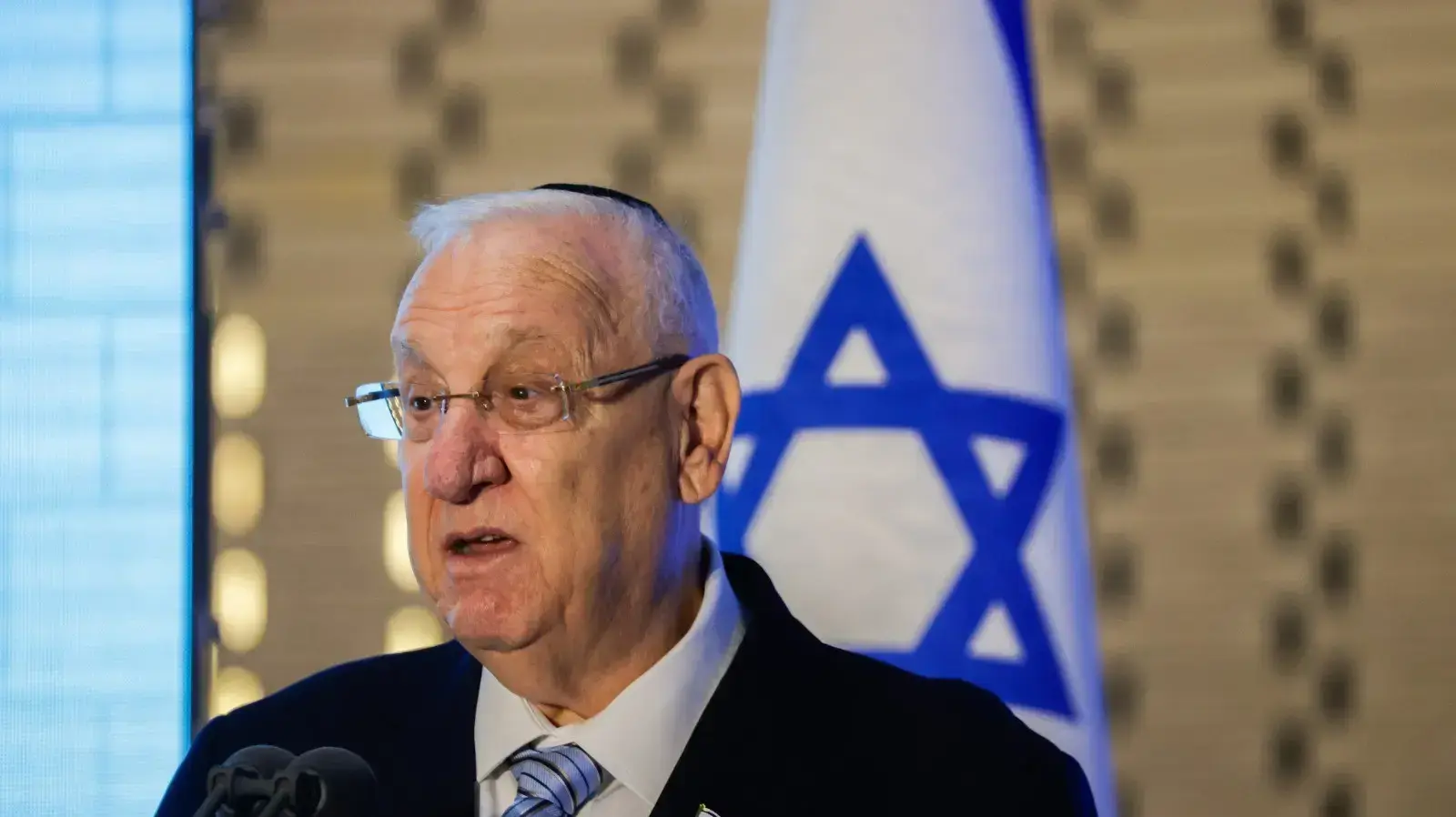 הנשיא ראובן ריבלין בטקס במלאות 15 שנים למלחמת לבנון השנייה, 24 יוני 2021