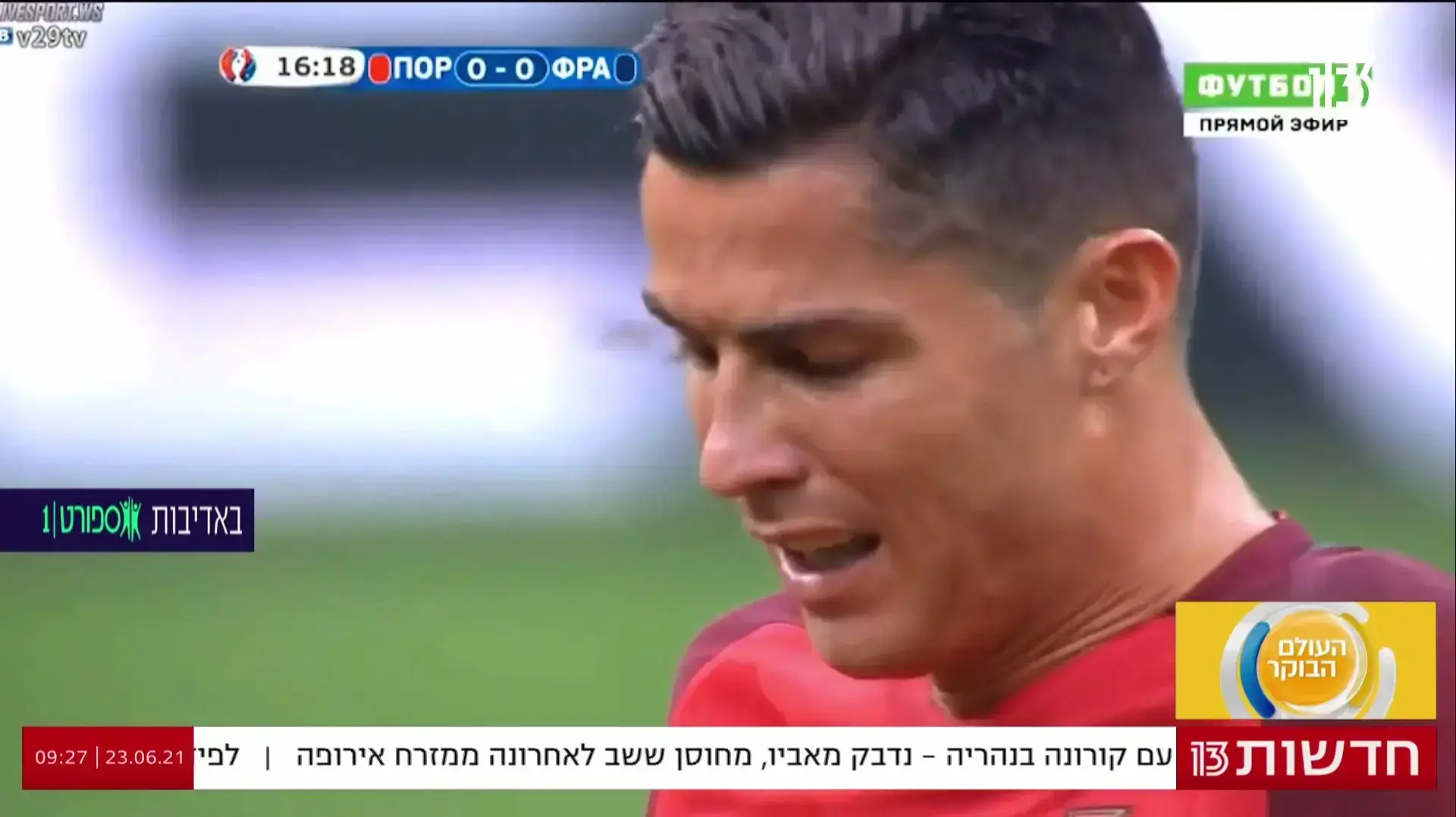 כריסטיאנו רונלדו, משחק "נכון או לא נכון" בתוכנית העולם הבוקר