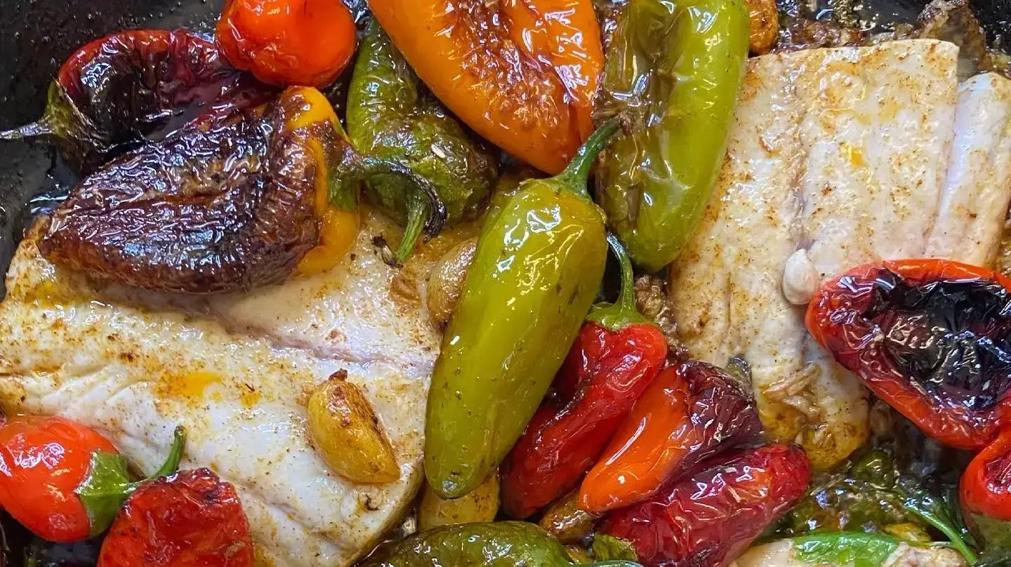 ברמונדי עם פלפלונים