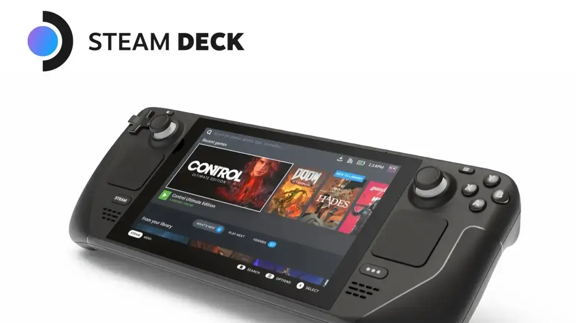 steam deck תמונת קונסולה