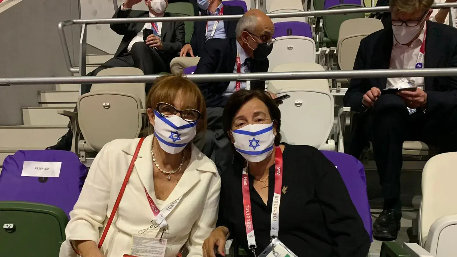 אנקי שפיצר (ימין), אילנה רומנו, חללות הנרצחים מטבח הי"א במינכן 1972 אנקי שפיצר (ימין), אילנה רומנו, חללות הנרצחים מטבח הי"א במינכן 1972