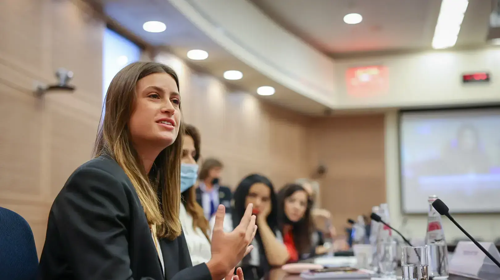 גל גברעם בדיון הוועדה לקידום מעמד האישה -"למה באת רק עכשיו" - יחס המשטרה לנפגעות עבירות מין , 3 באוגוסט 2021