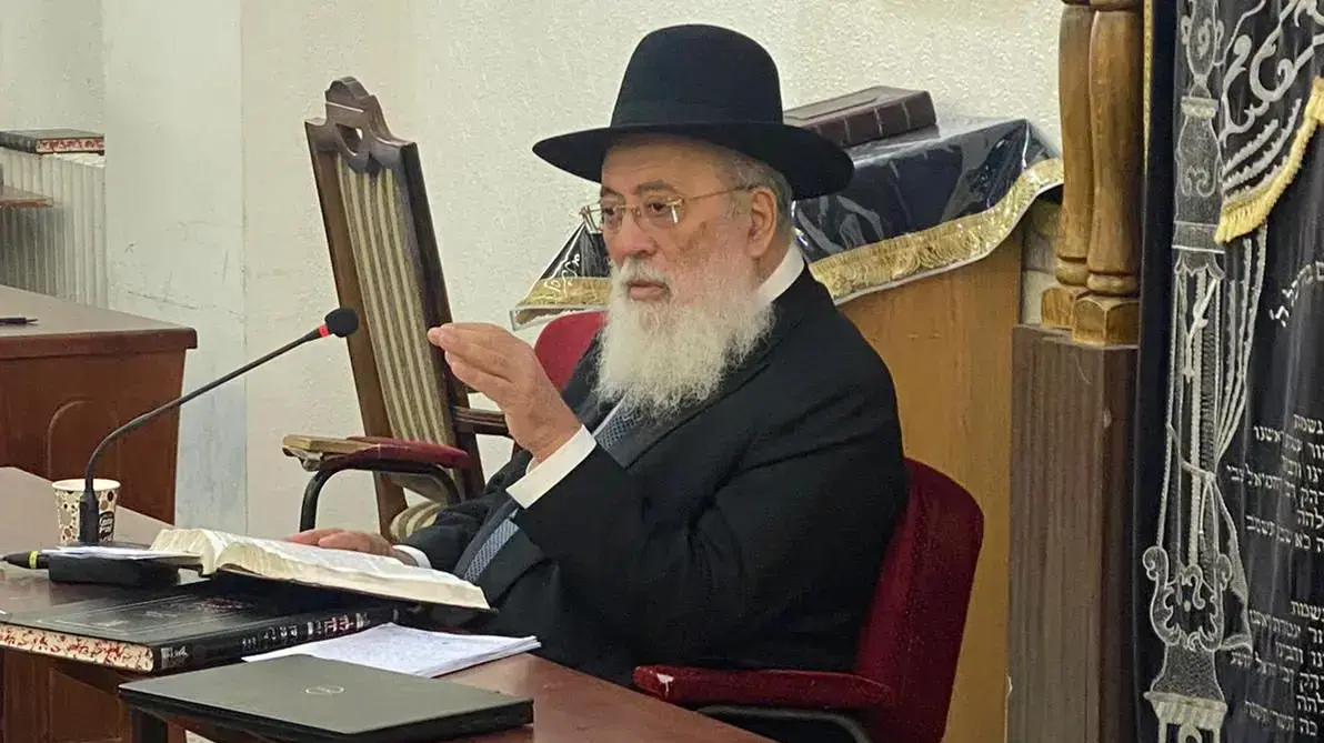 רבה של ירושלים, הראשל"צ הרב שלמה משה עמאר בבית המדרש תורת משה