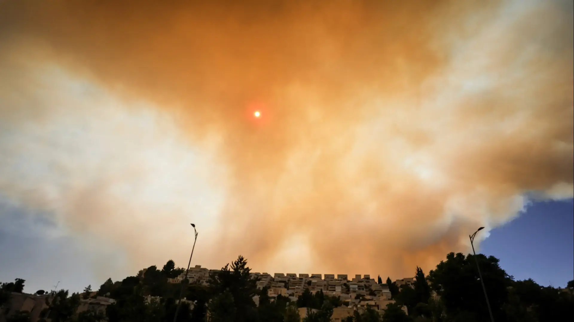 השריפה באיזור ירושלים 
16 באוגוסט 2021