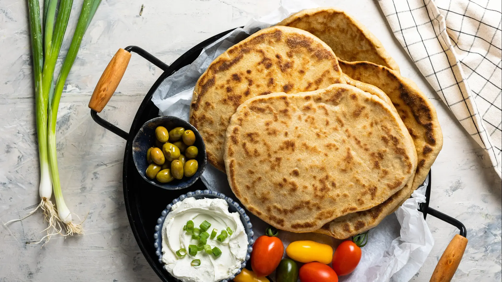 פיתות מחבת מהירות