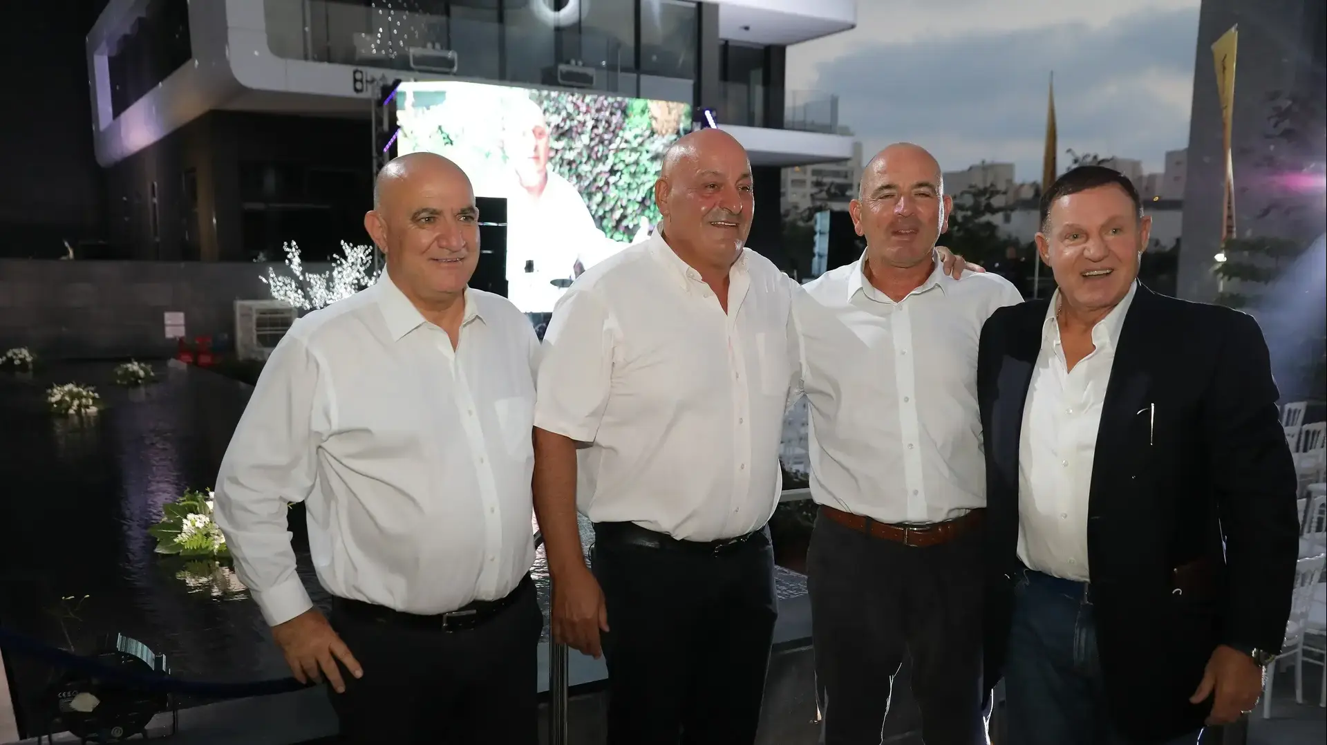 משה לוי, יגאל בן עמי, יוסי אברהמי ומשה קראדי