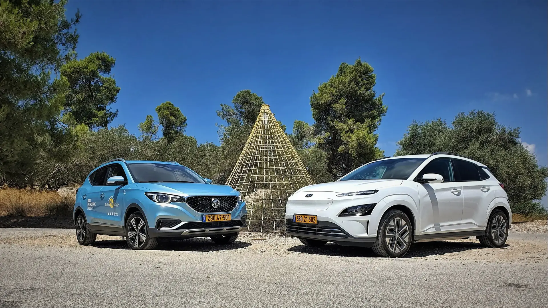 השוואתי: יונדאי קונה EV מול MG ZS EV