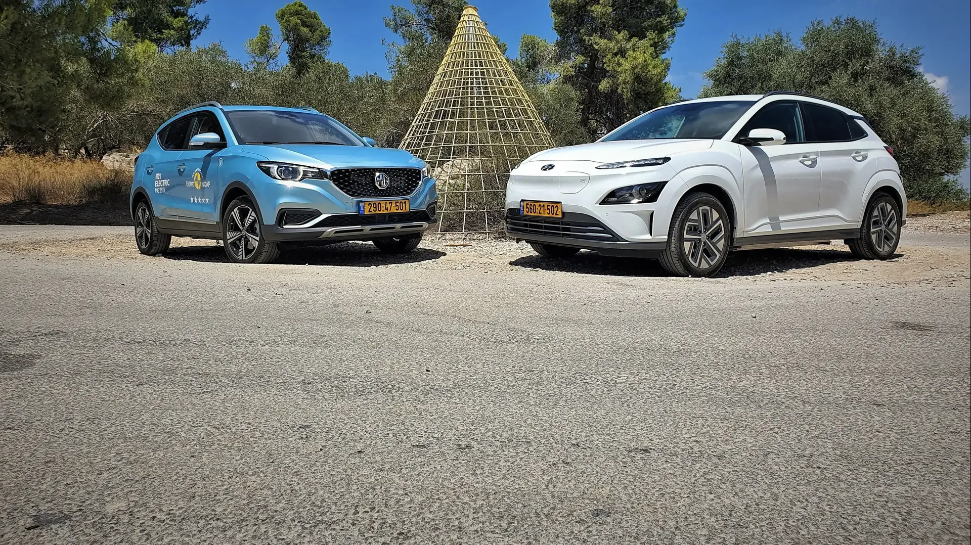 השוואתי: יונדאי קונה EV מול MG ZS EV
