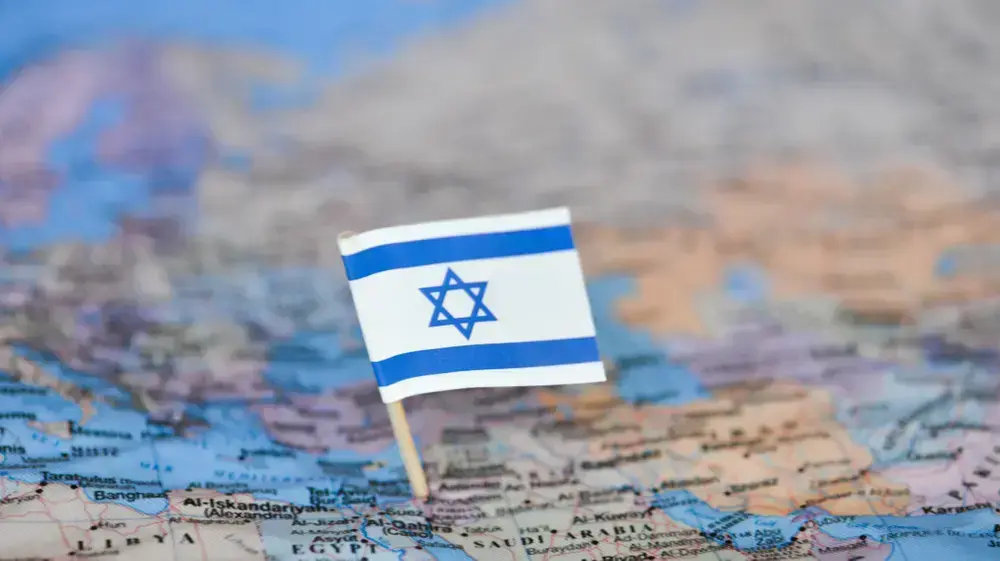 ישראל על מפת העולם