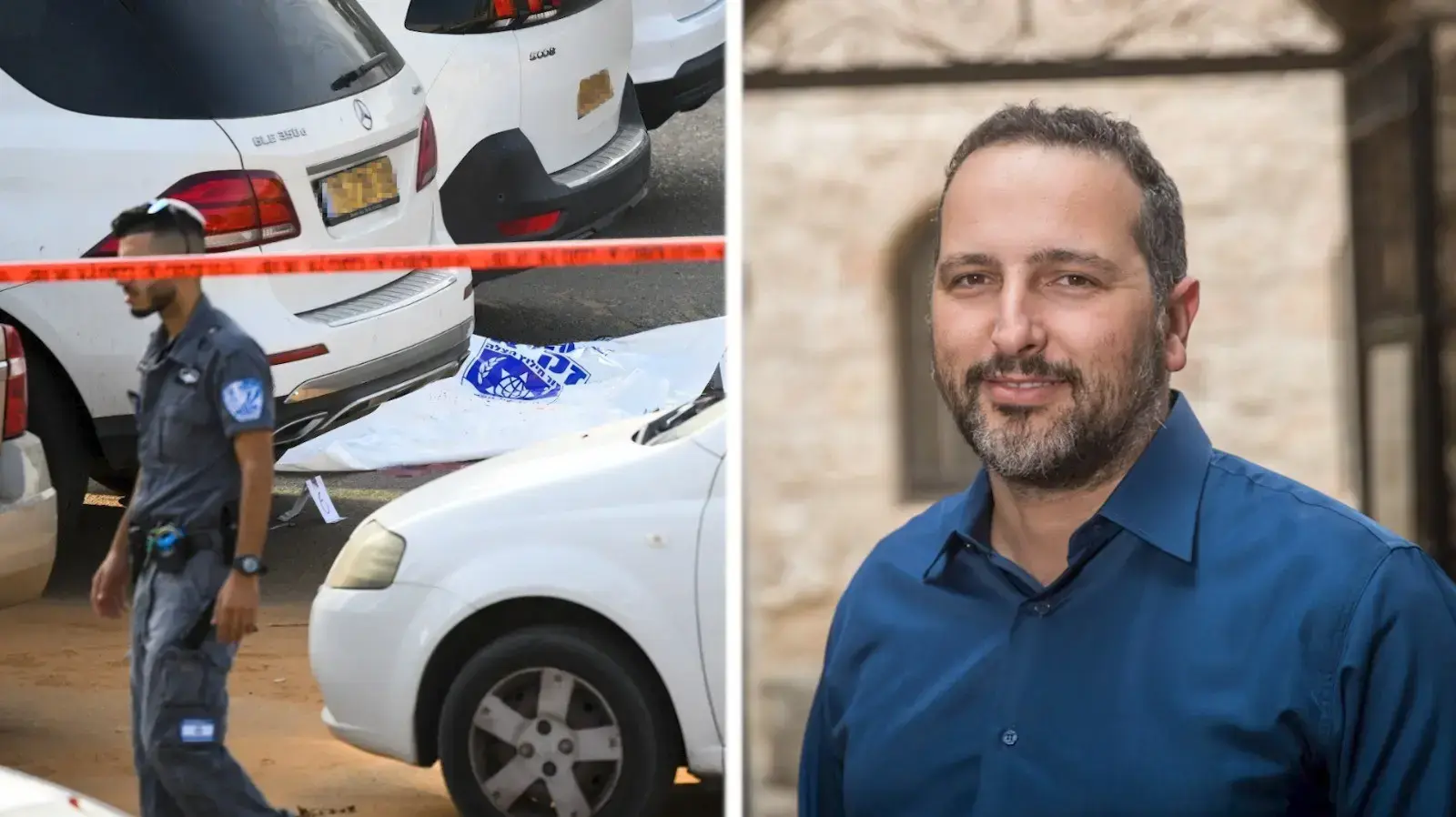 זירת הרצח של אלדד פרי ברחובות
