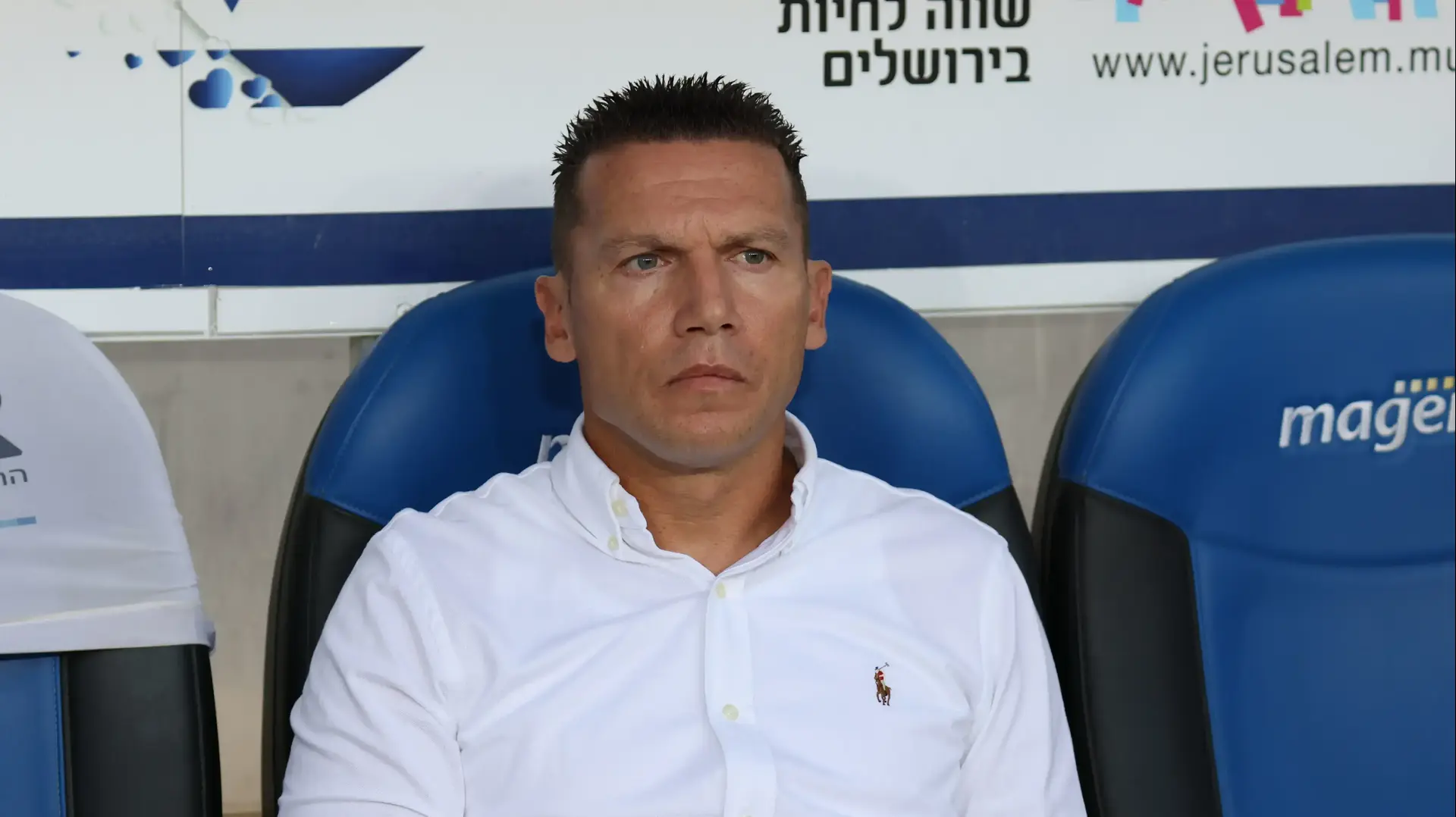 מאמן מכבי חיפה ברק בכר מאמן מכבי חיפה ברק בכר