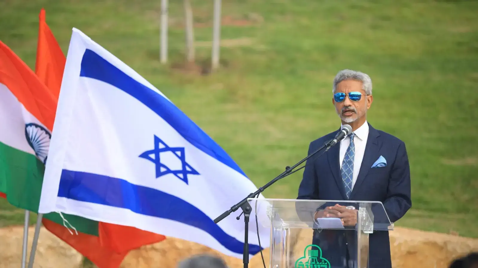 טקס לזכרם של הלוחמים ההודים בקרב טבסור ברעננה, אוקטובר 2021