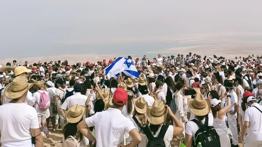 תיירים במצדה, 1 בנובמבר 2021