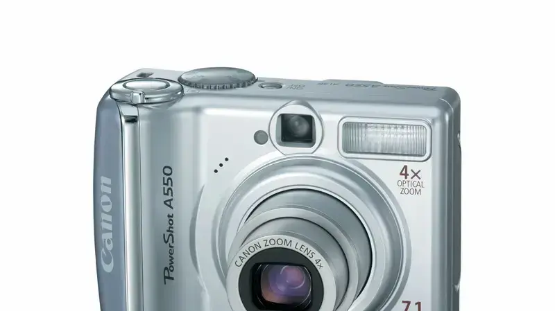 Canon A550 מימין
