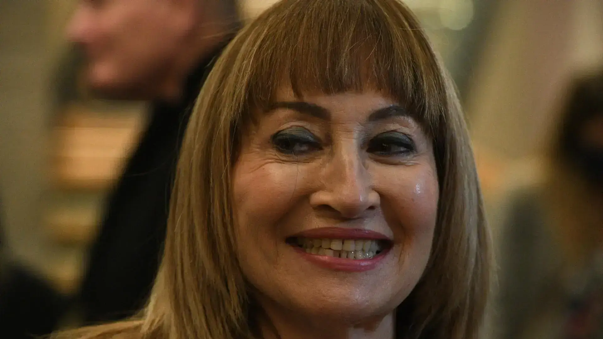 ציפי פינס בפרזנטציה למחזמר "לעבור את הקיר" בתיאטרון בית ליסין, 29 בדצמבר 2021