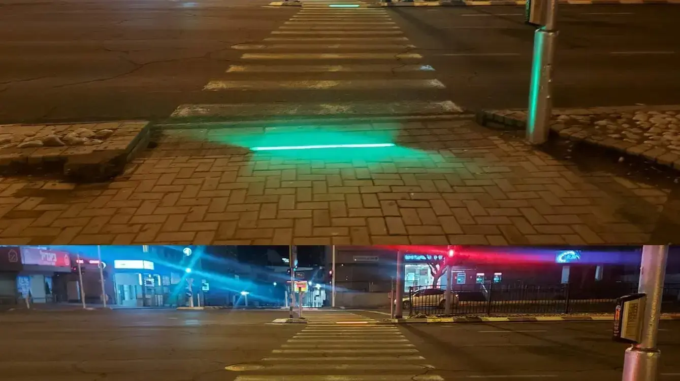 רמזור המדרכה החדש רמזור המדרכה החדש