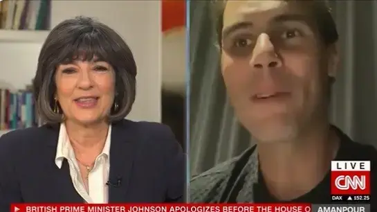 כריסטיאן אמנפור, רפאל נדאל, ריאיון ב-CNN