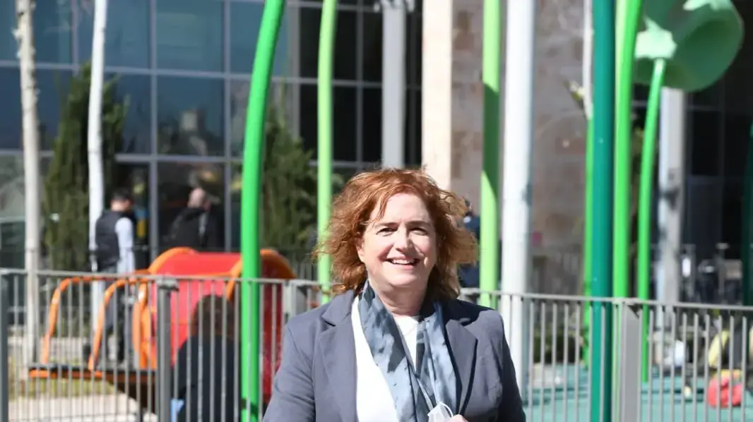 ליאת בן ארי בטקס הכניסה לתפקיד של היועמ"שית  גלי בהרב מיארה, ירושלים, 8 בפברואר 2022
