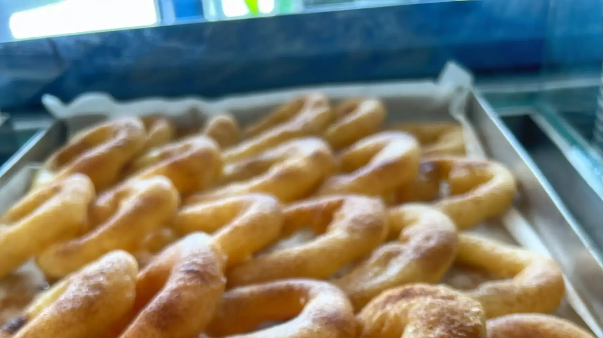 לוקומודס בשוק האוכל היווני של גרקו