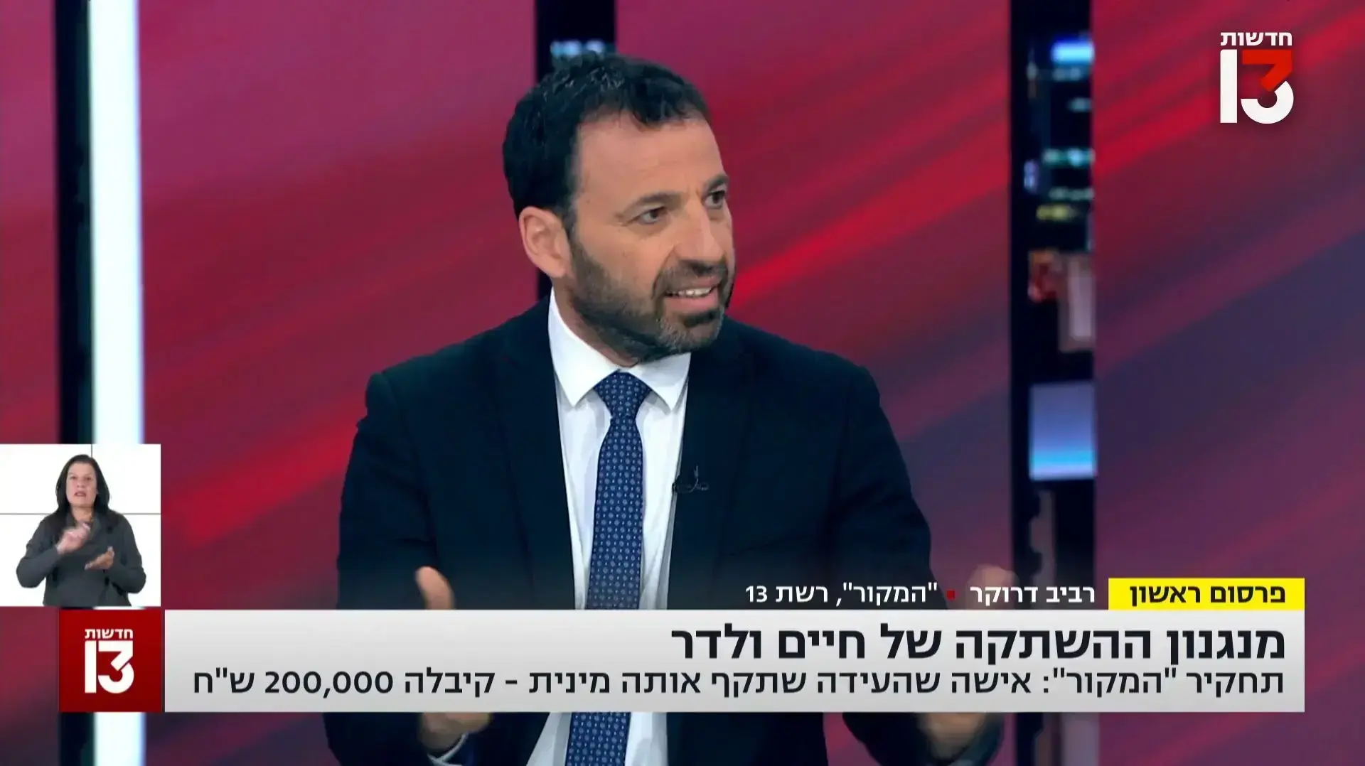 רביב דרוקר: כך נראה מנגנון ההשתקה של חיים ולדר
