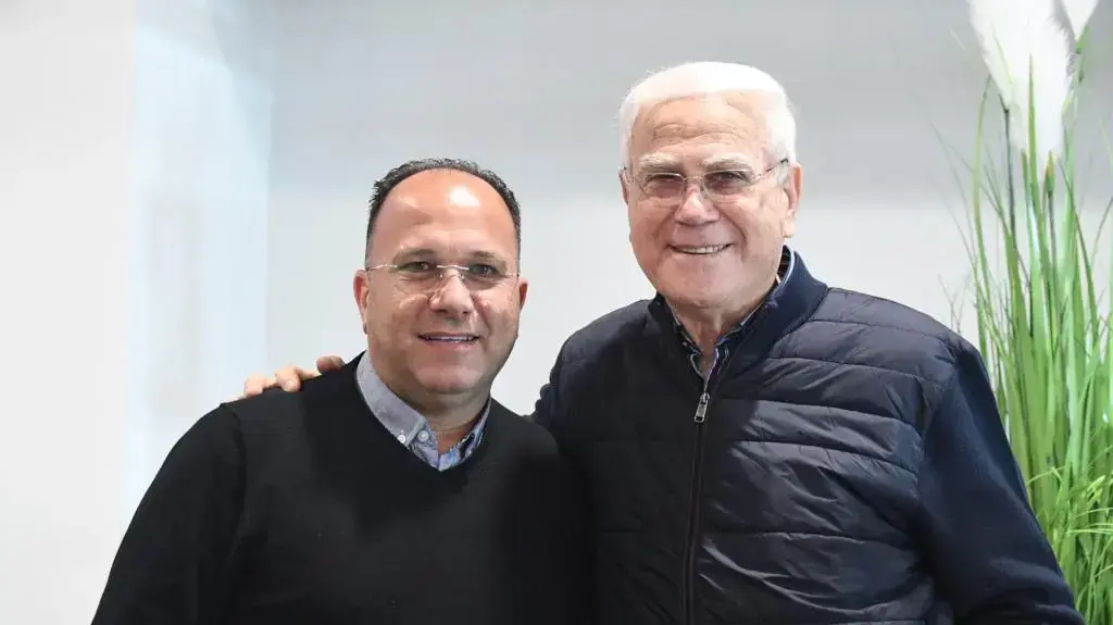 איציק עובדיה עם יעקב שחר