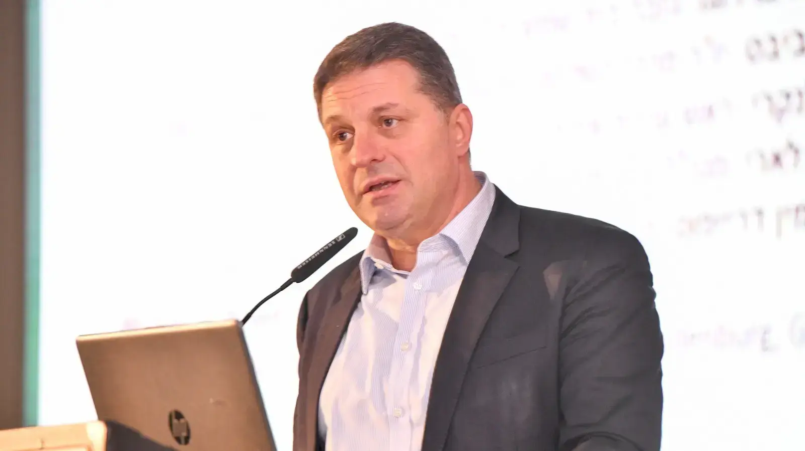 חיים ביבס בכנס גזברים באילת
