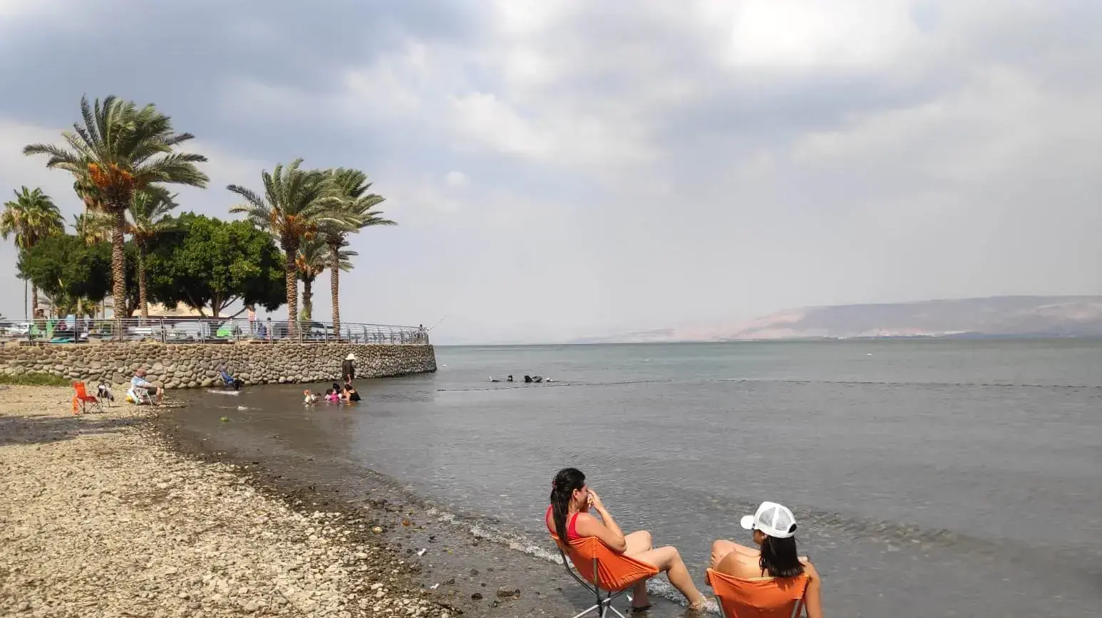 חוף צינברי בכינרת