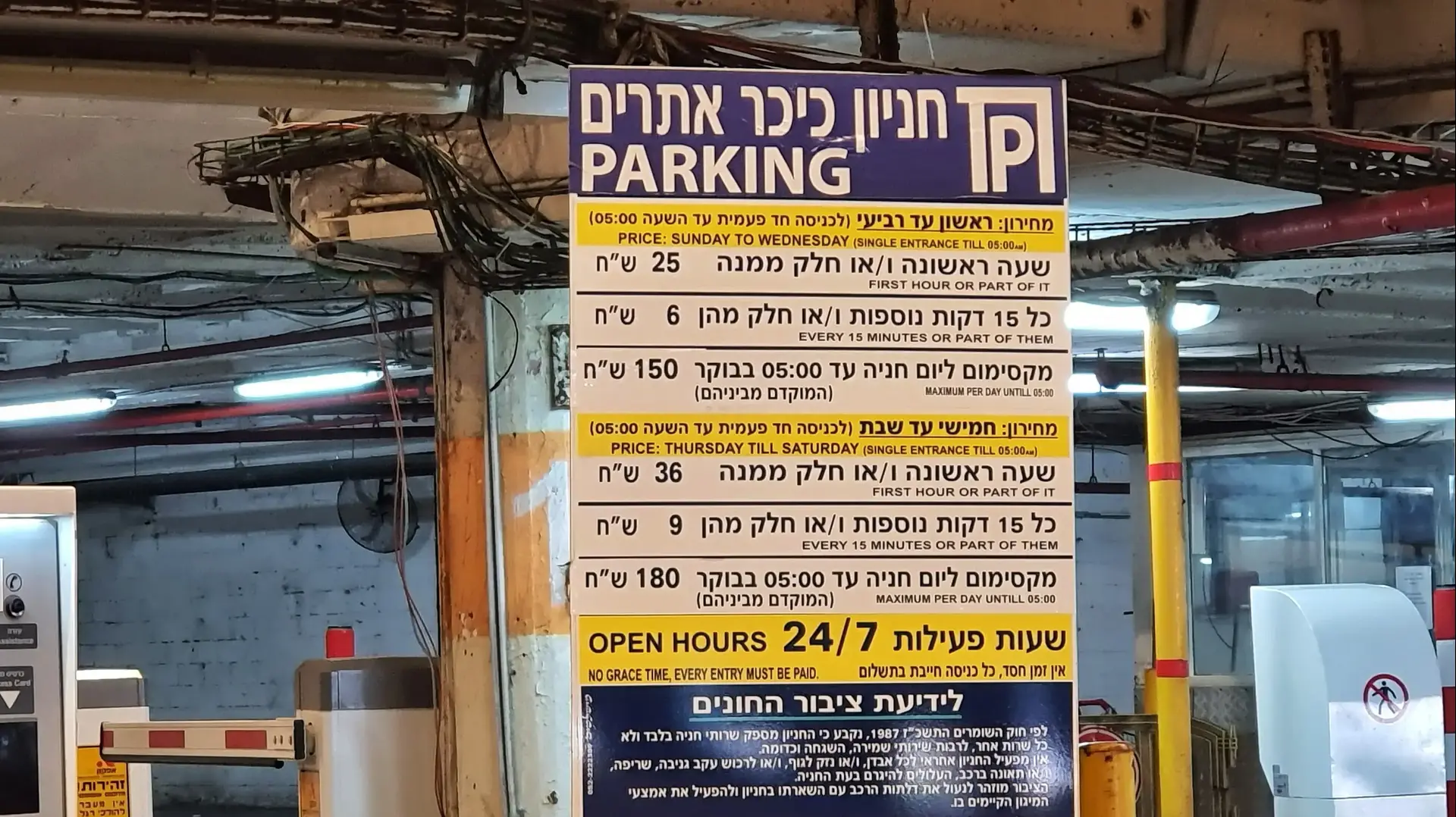 חניון כיכר אתרים