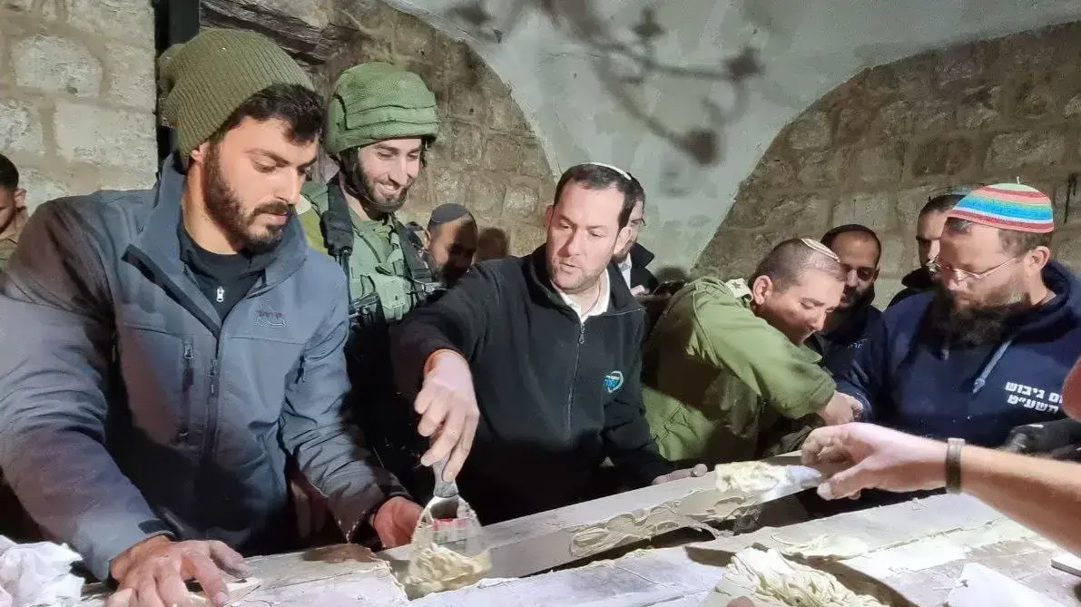 קבר יוסף משופץ מחדש ע"י מועצת שומרון, 13 באפריל 2022