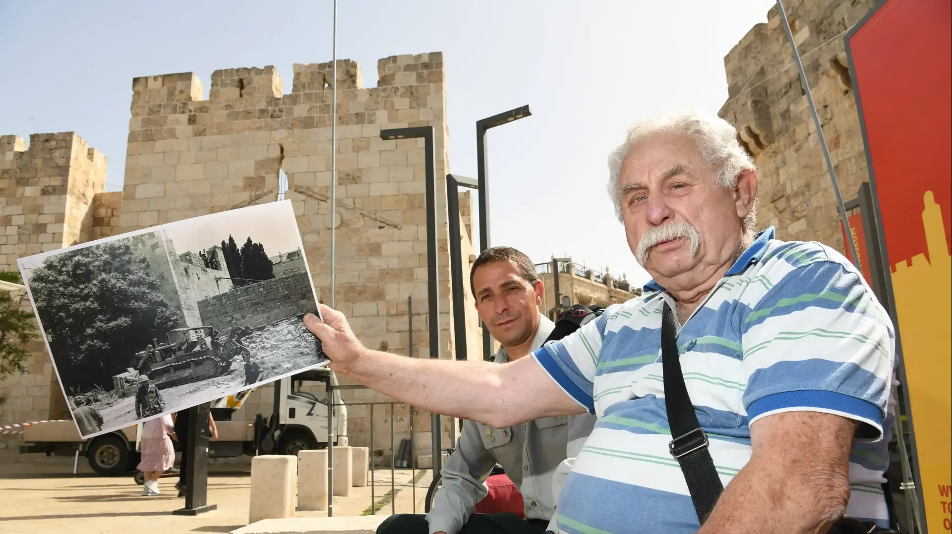 יהודה ניסנמן פורץ שער יפו במלחמת ששת הימים ואלעד צורי מח"ט הראל