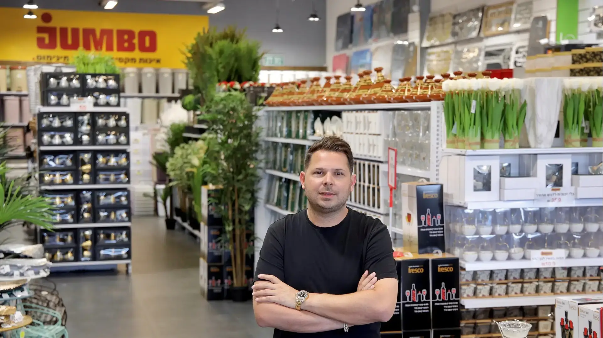 רועי ונונו בעלים ומנכ"ל ג'מבו סטוק