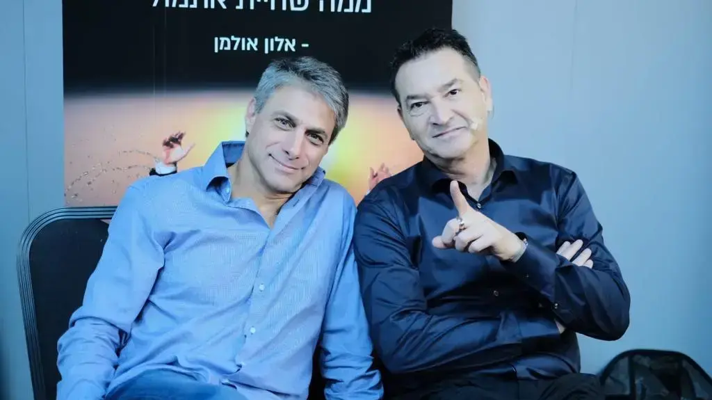 דן רון (משמאל) ואלון אולמן