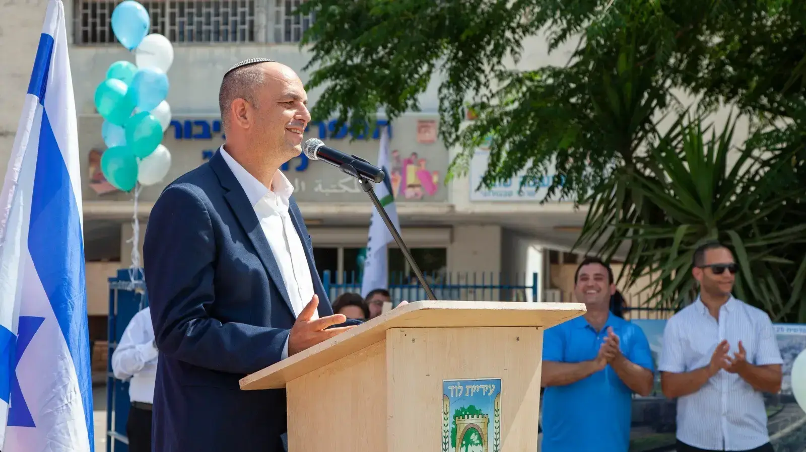 ראש עיריית לוד יאיר רביבו
